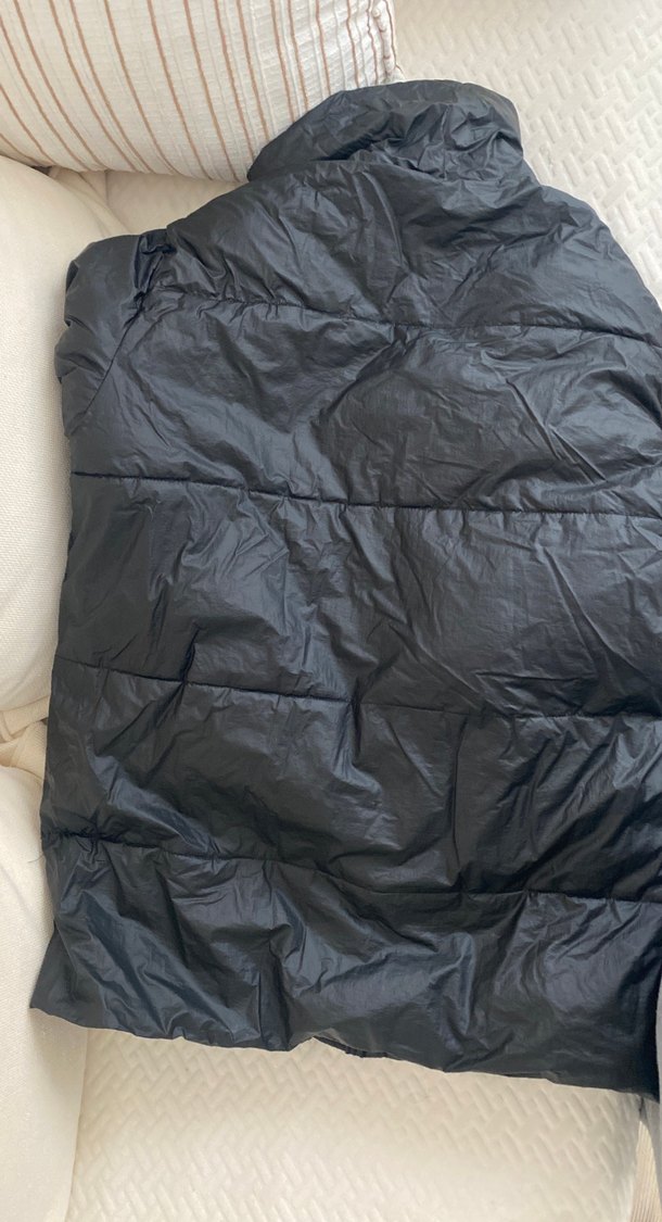 Düğmeli Siyah Midi Kışlık Kadın Mont - Görsel 5