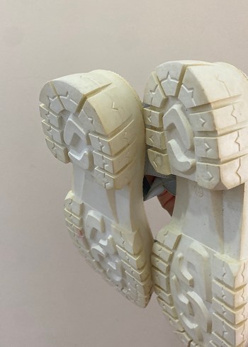 Mavi Pastel Platform Topuklu Kadın Sandalet - Görsel 4