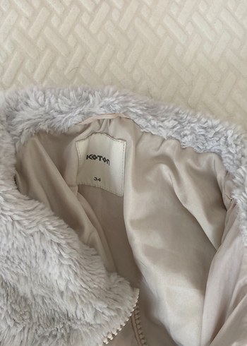 Kadın Bej Midi Kışlık Ceket - Görsel 2