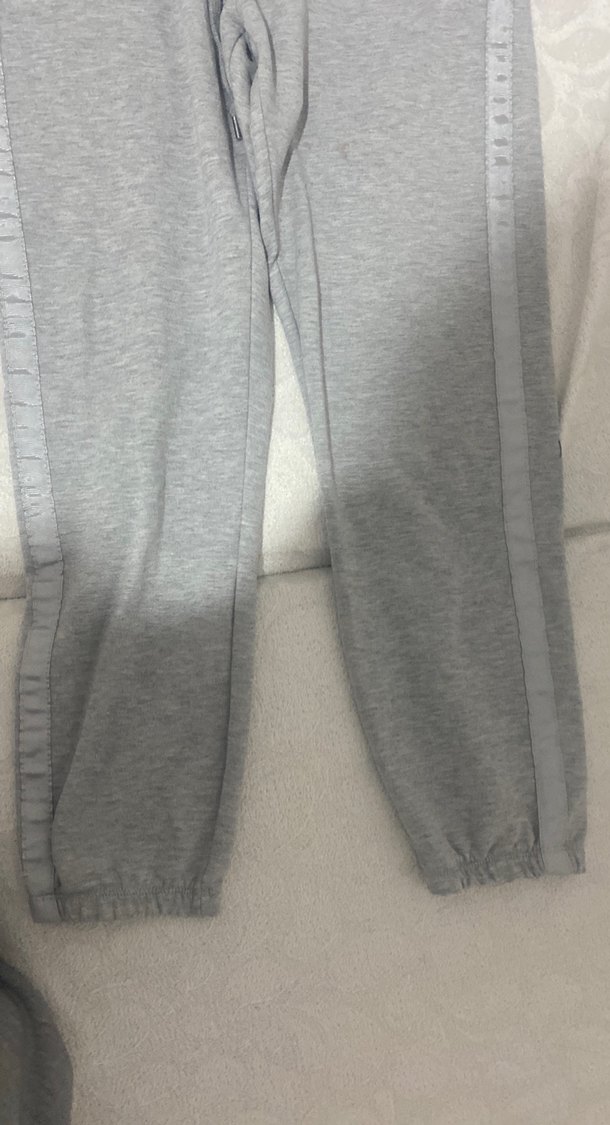 Gri Kadın Rahat Kesim Eşofman Altı - Görsel 2