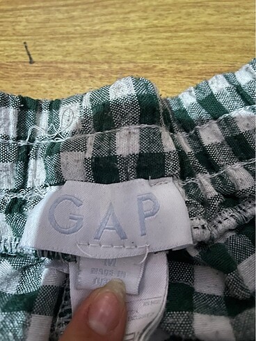 m Beden GAP Kareli Flanel Pijama Pantolon
