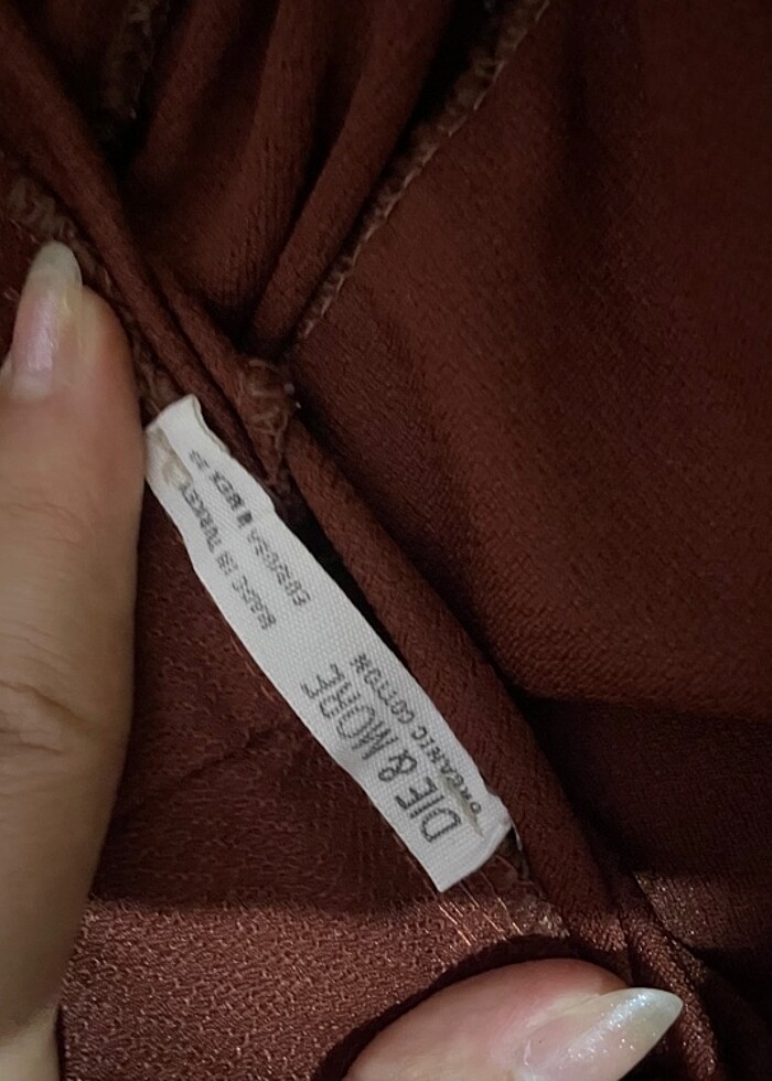 Kapri bol alt kızıl kahve - Görsel 5