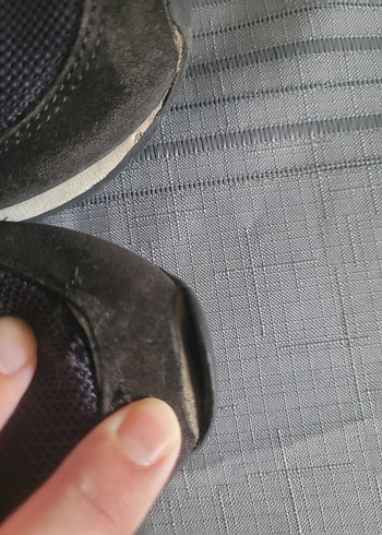 39 Beden Erkek Siyah Spor Ayakkabı Bağcıklı