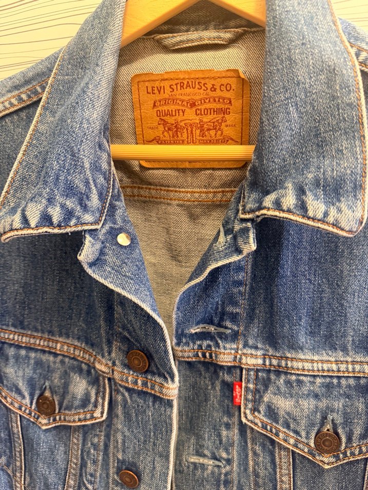 Levi's Mavi Denim Ceket — görsel 3/6