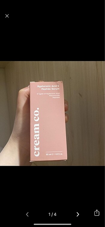 Cream co hyaluronik asit serumu