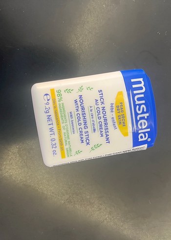 Mustela Soğuk Krem Besleyici Stick 20g