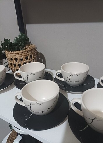 6 kişilik nescafe fincanı