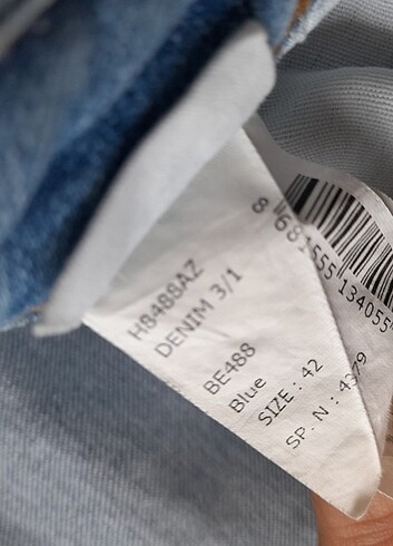 xl Beden Paçaları fırfırlı kot jean