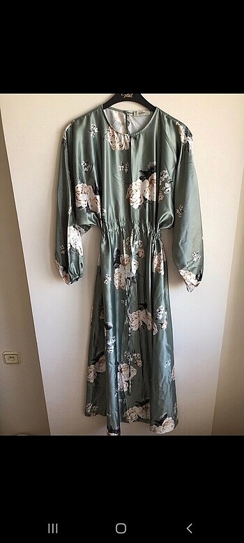 Mint yeşil elbise