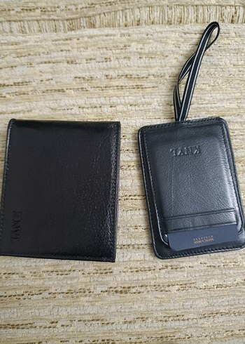 Siyah deri Erkek Cüzdanı KNYL Logolu - Görsel 5