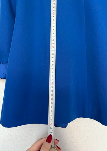 Mavi  Kadın Blazer Ceket - Görsel 6