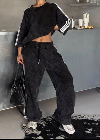 takım antrasit overise eşortman - Görsel 2