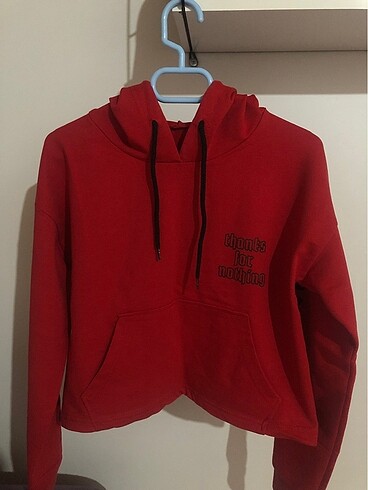 KADIN KAPÜŞONLU SWEATSHİRT