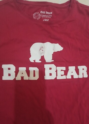 Diğer Çok az defolu bad bear tişört