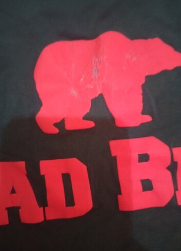s Beden Çok az defolu bad bear tişört
