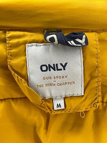 m Beden sarı Renk Only Mont %70 İndirimli.