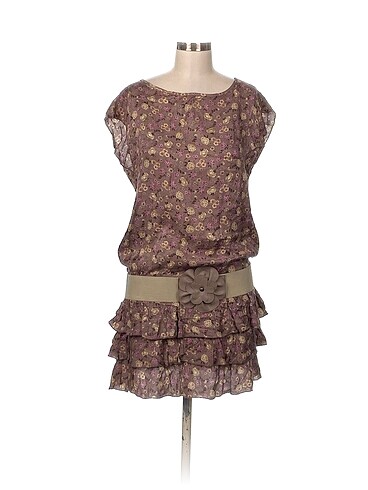 Vintage Love Kısa Elbise %70 İndirimli.