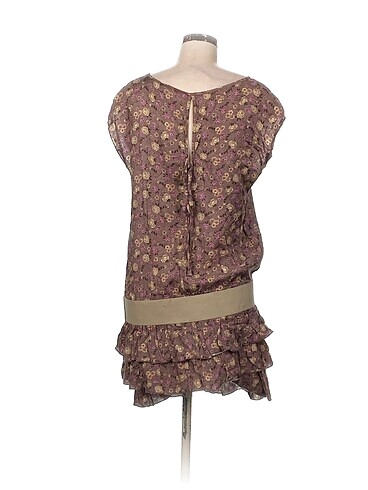l Beden Vintage Love Kısa Elbise %70 İndirimli.