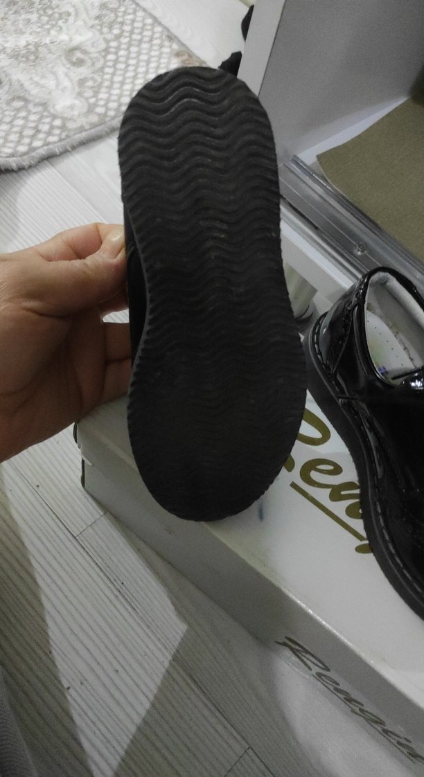 Parlak Siyah Erkek Çocuk Özel Ayakkabı - Görsel 3