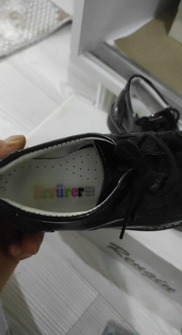 Parlak Siyah Erkek Çocuk Özel Ayakkabı - Görsel 2