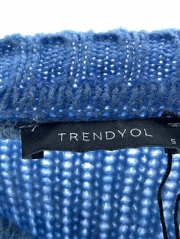 s Beden mavi Renk Trendyol & Milla Kazak / Triko %70 İndirimli.