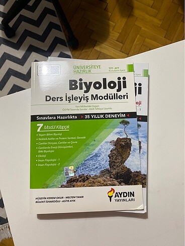 TYT AYT Biyoloji Aydın Yayınları Konu Anlatım Föyleri
