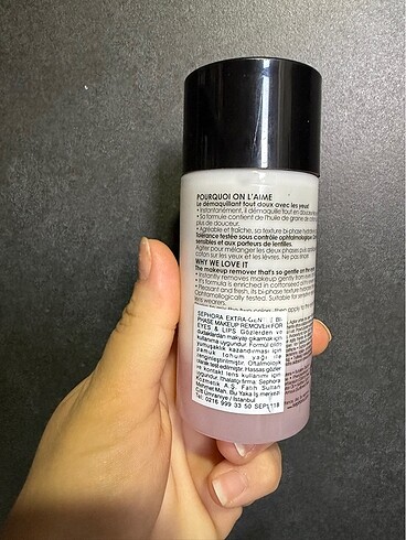 Sephora Sephora temizleyici