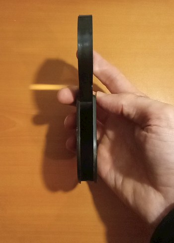 Bej Katlanabilir El Büyüteci - Görsel 2