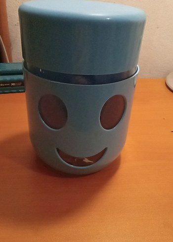 Gülümseyen Yüz Tasarımı kavanoz - Görsel 3