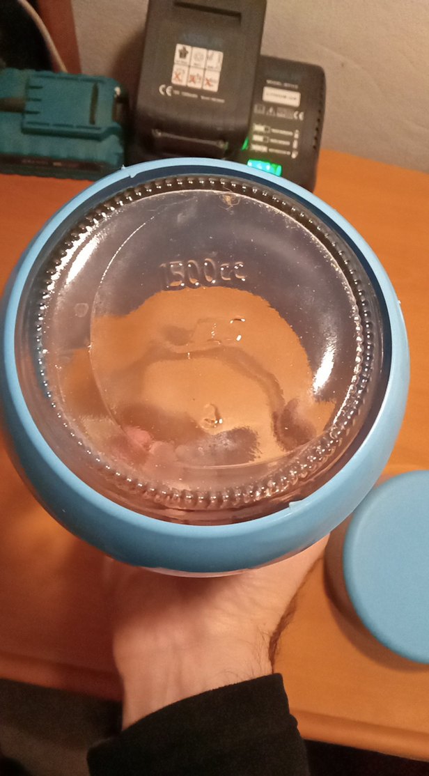 Gülümseyen Yüz Tasarımı kavanoz - Görsel 5