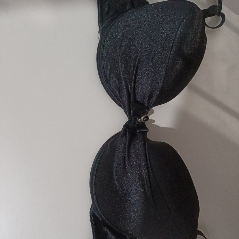 Siyah Gotik Midi Sütyen 75 B - Görsel 2