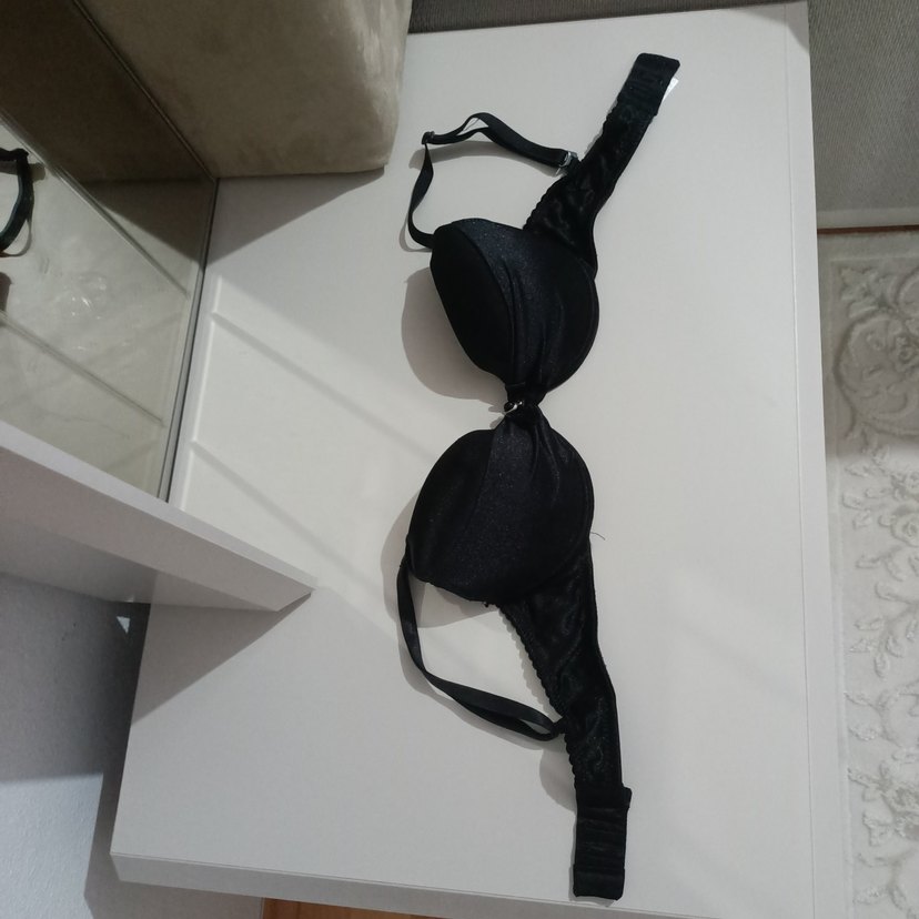 Siyah Gotik Midi Sütyen 75 B - Görsel 4