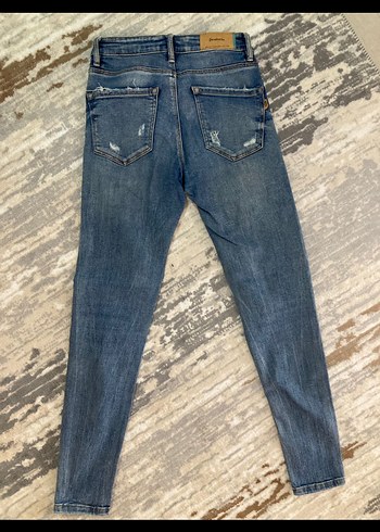 Stradivarius Denim Pantolon - Görsel 4