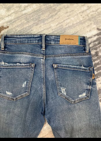 Stradivarius Denim Pantolon - Görsel 3