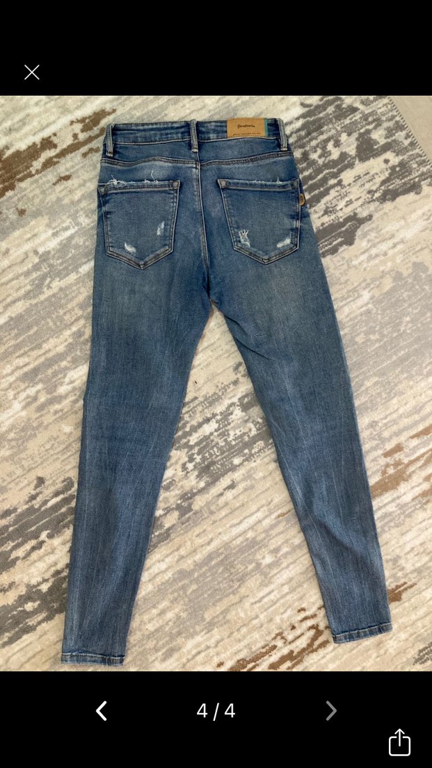Stradivarius Denim Pantolon - Görsel 4