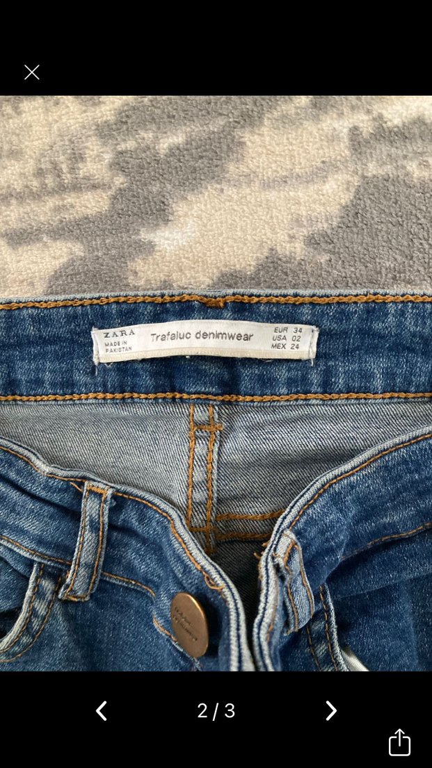 Zara crop jean - Görsel 2