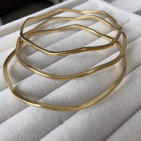 Zigzag Çelik Ajda bilezik (60mm)