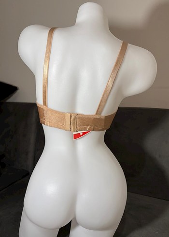 Bej Parlak Modern Sütyen - Görsel 2