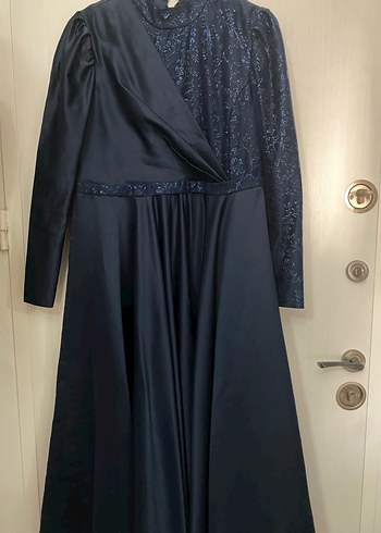 Kadın tesettür Abiye Elbise - Görsel 4
