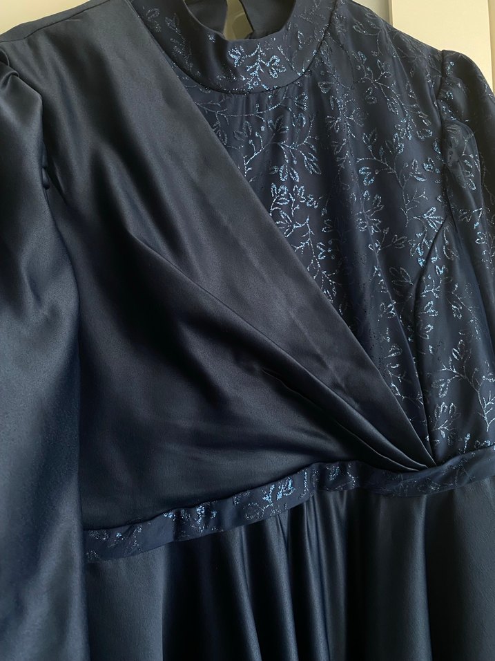 Kadın tesettür Abiye Elbise - Görsel 5