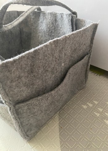 Gri Bebek Çantası Organizeri - Görsel 4