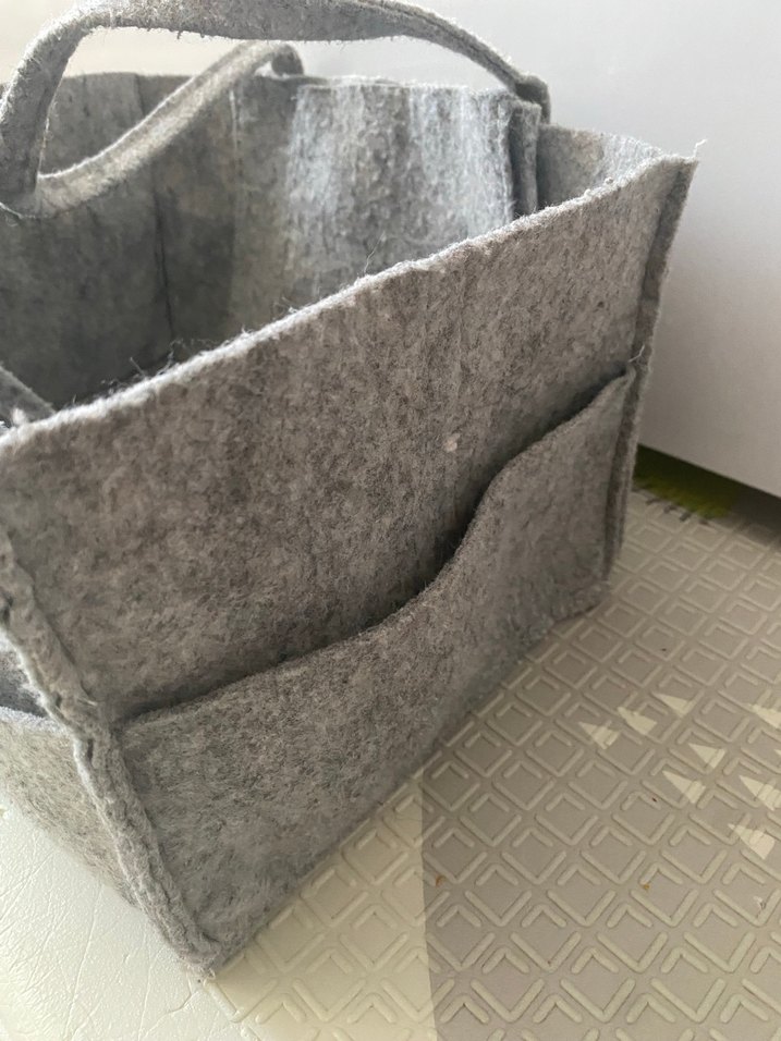 Gri Bebek Çantası Organizeri - Görsel 4