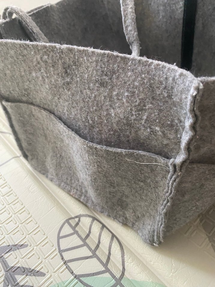 Gri Bebek Çantası Organizeri - Görsel 5