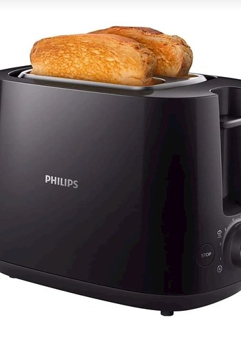 Philips Siyah Ekmek Kızartma Makinesi