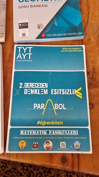 Beden Renk TYT-AYT ANALİTİK GEOMETRİ, PARABOL, GEOMETRİ MATEMATİK SORU BAN