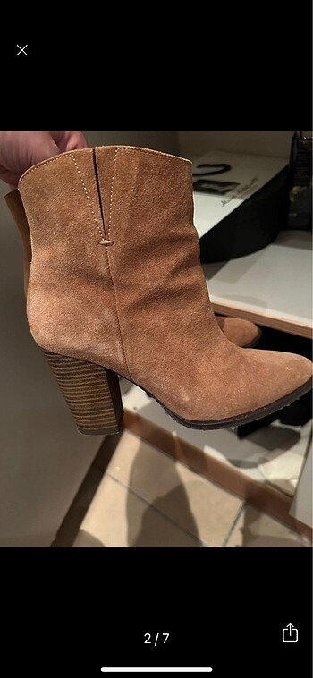 36 Beden camel Renk Taba rengi bot