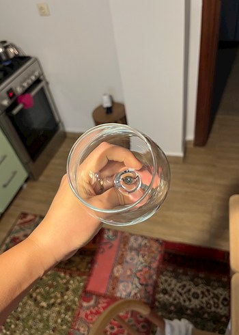 4 Parça Şeffaf Kadeh Seti - Görsel 6