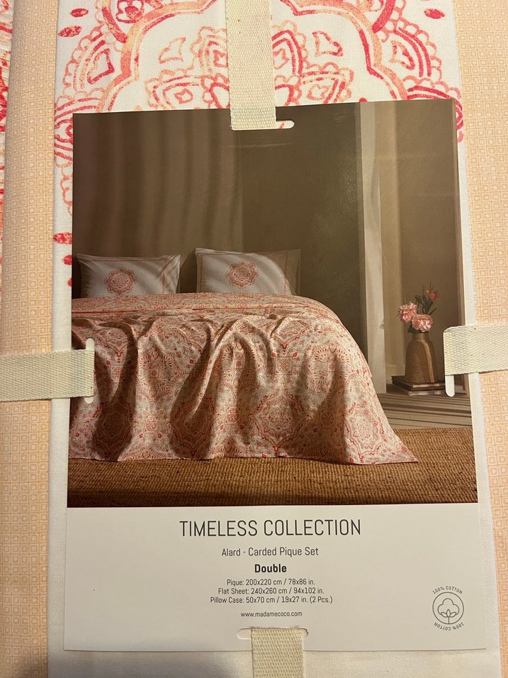 Madame Coco çift kişilik pike takımı - Görsel 5