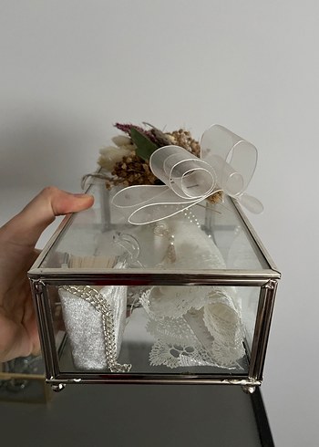 Söz mendili cam kutu - Görsel 3