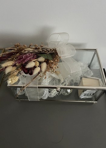 Söz mendili cam kutu - Görsel 4